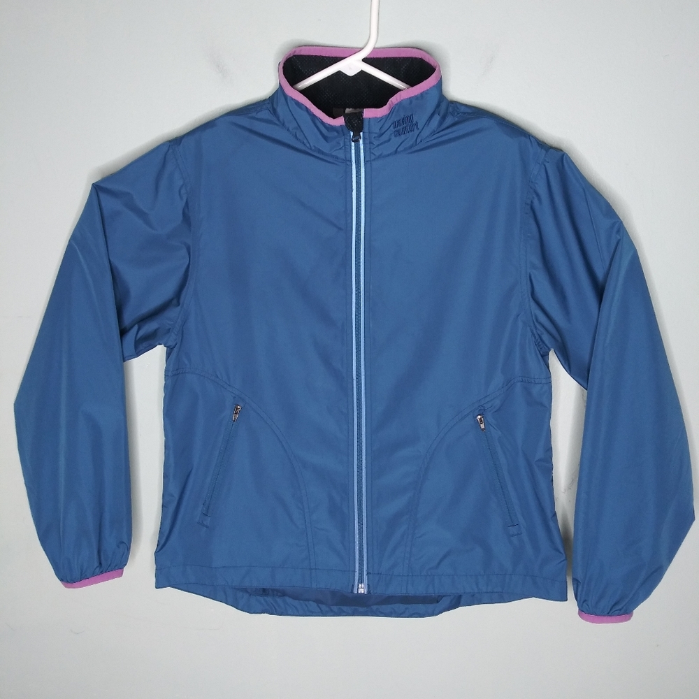 Vintage Moving Comfort Activewear Full Zip Vented Windbreaker Jacket